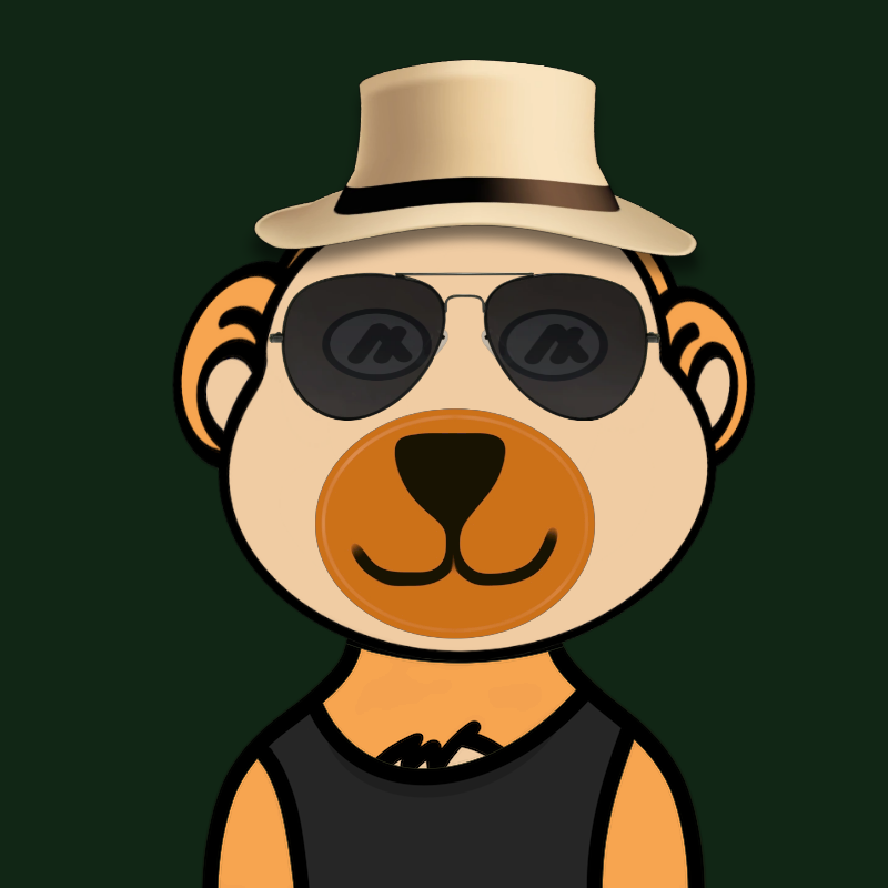 Weird Bear #1508 NFT on Algorand