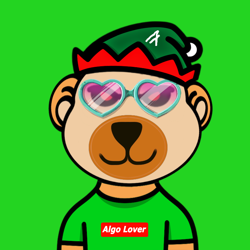 Weird Bear #1527 NFT on Algorand