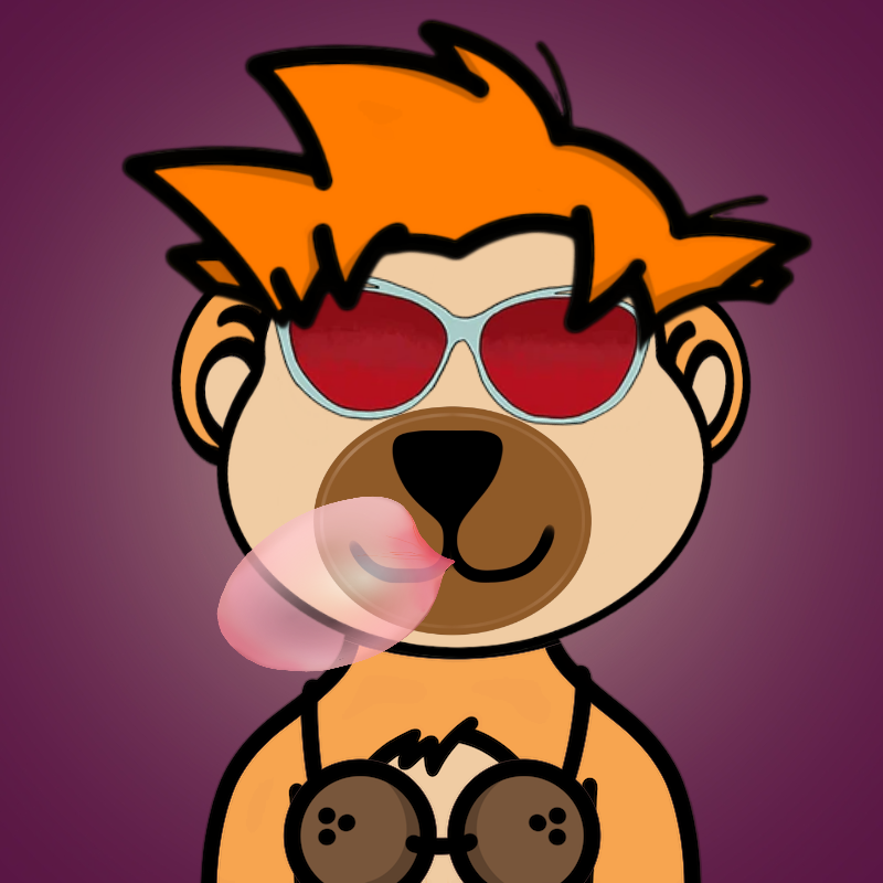 Weird Bear #1549 NFT on Algorand