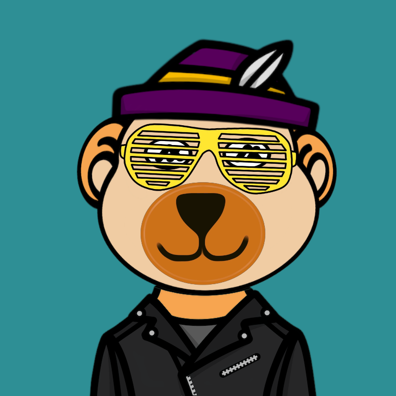 Weird Bear #1565 NFT on Algorand