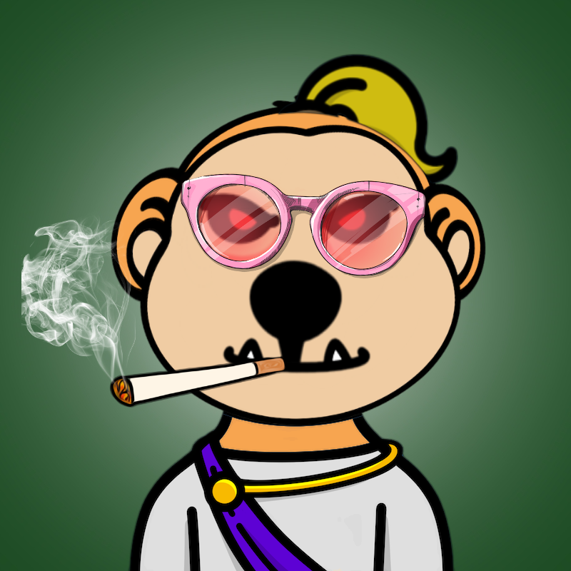 Weird Bear #1580 NFT on Algorand