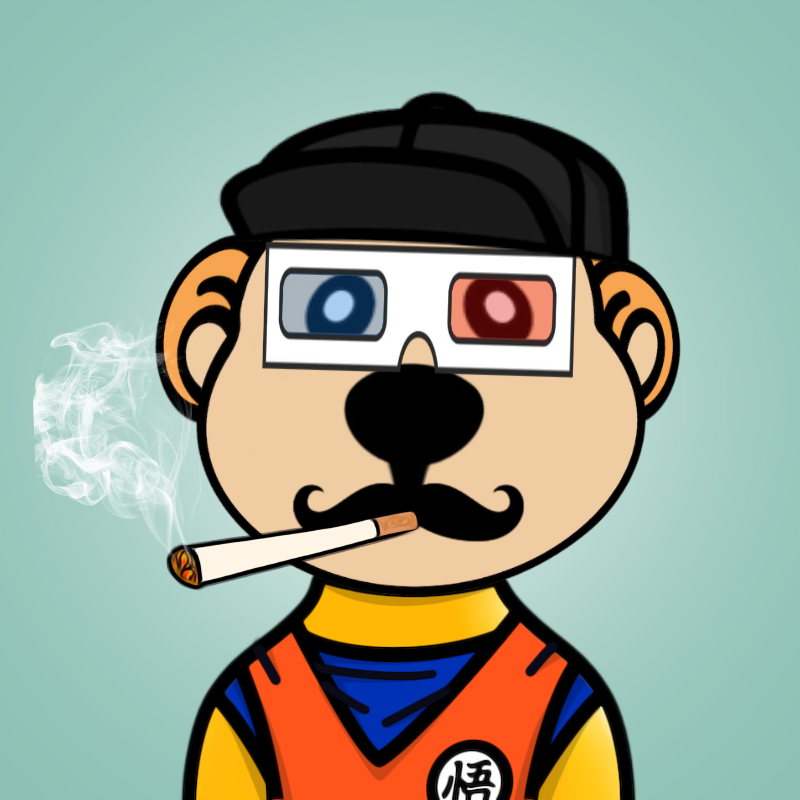 Weird Bear #1584 NFT on Algorand