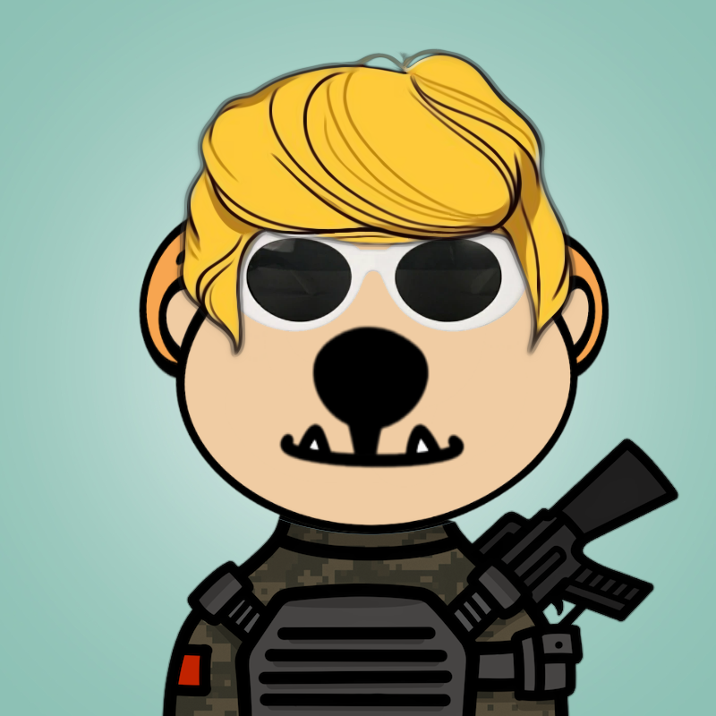 Weird Bear #1590 NFT on Algorand