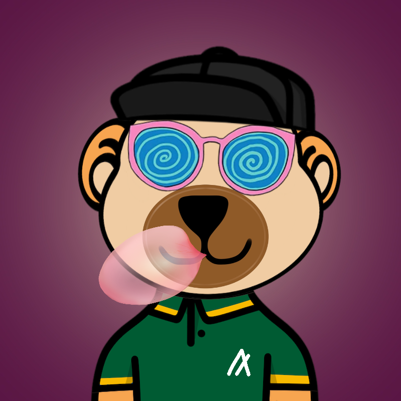 Weird Bear #1591 NFT on Algorand