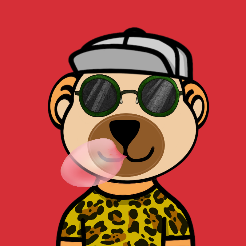 Weird Bear #1600 NFT on Algorand