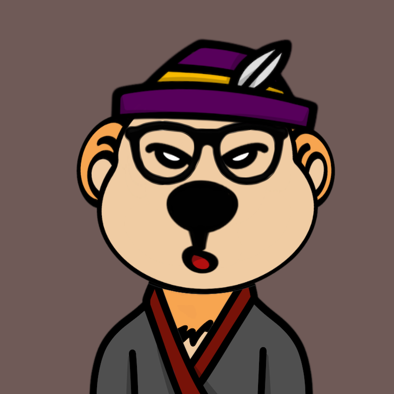 Weird Bear #1607 NFT on Algorand