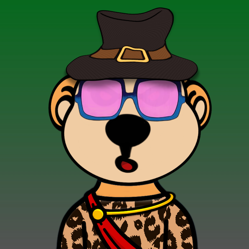 Weird Bear #161 NFT on Algorand