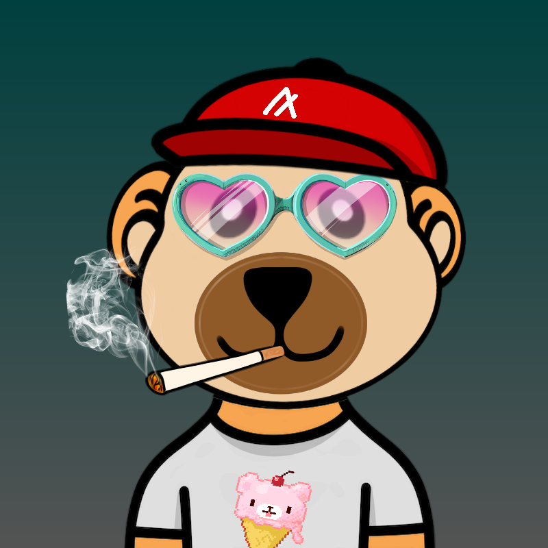 Weird Bear #1614 NFT on Algorand