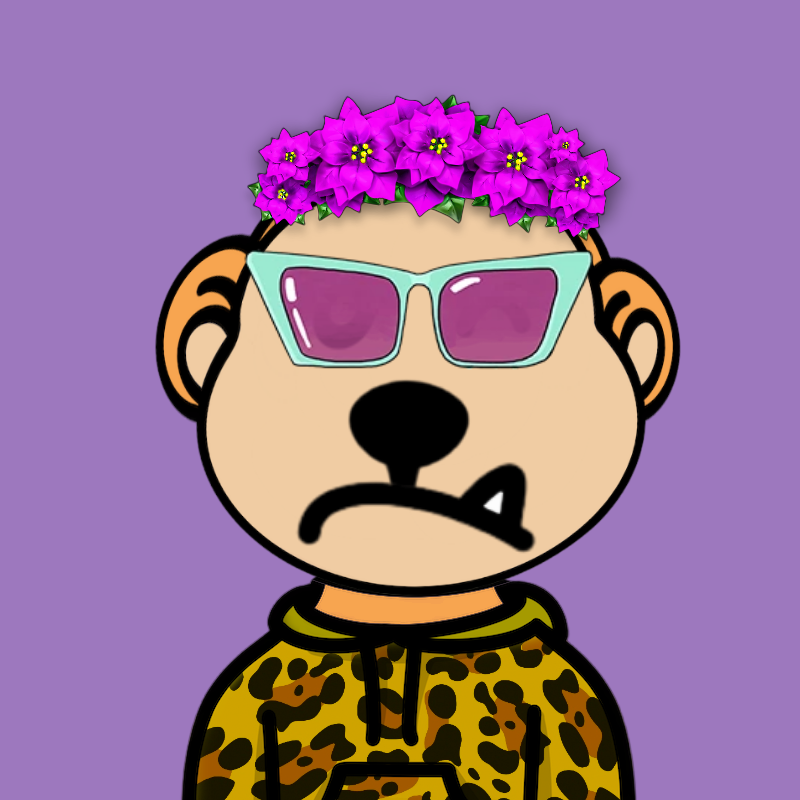 Weird Bear #1623 NFT on Algorand