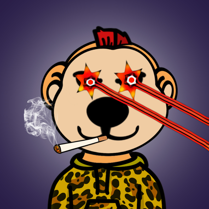 Weird Bear #1626 NFT on Algorand