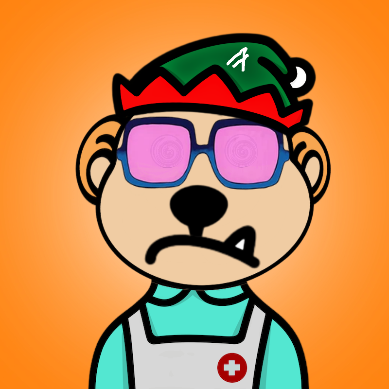 Weird Bear #163 NFT on Algorand