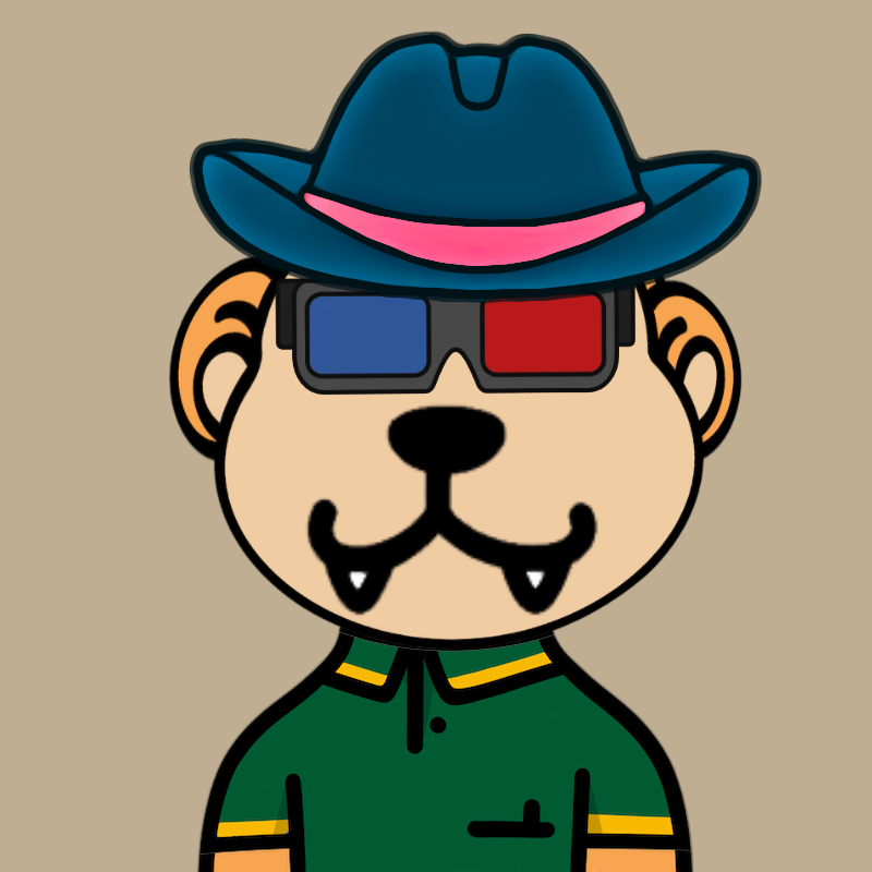 Weird Bear #1631 NFT on Algorand