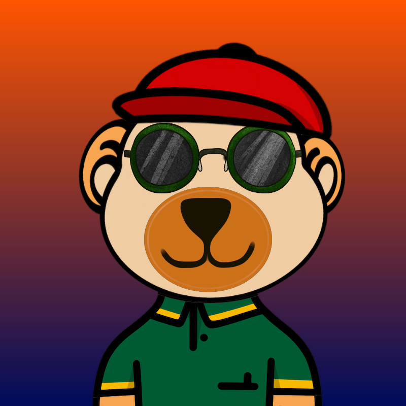 Weird Bear #1637 NFT on Algorand