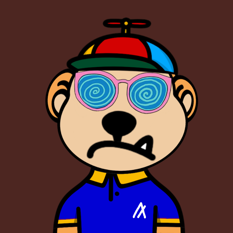 Weird Bear #1638 NFT on Algorand