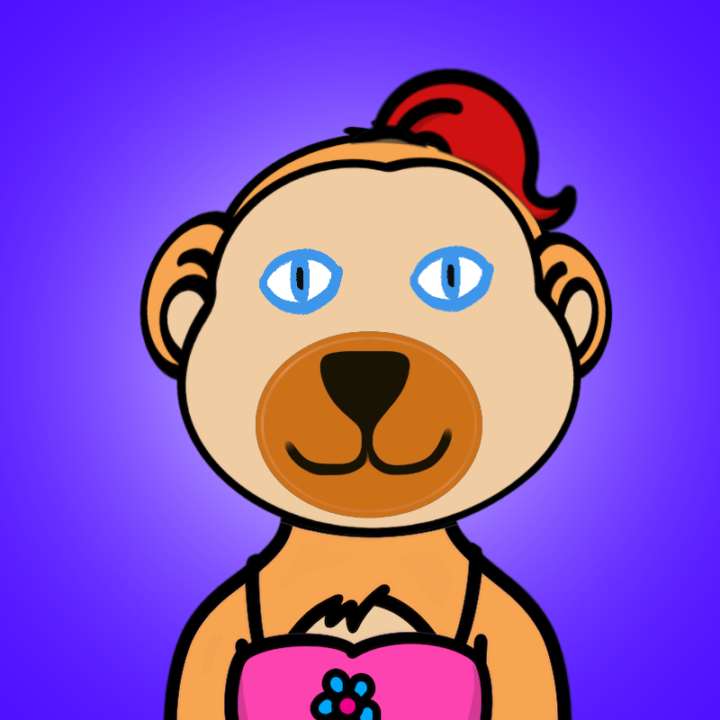 Weird Bear #1643 NFT on Algorand