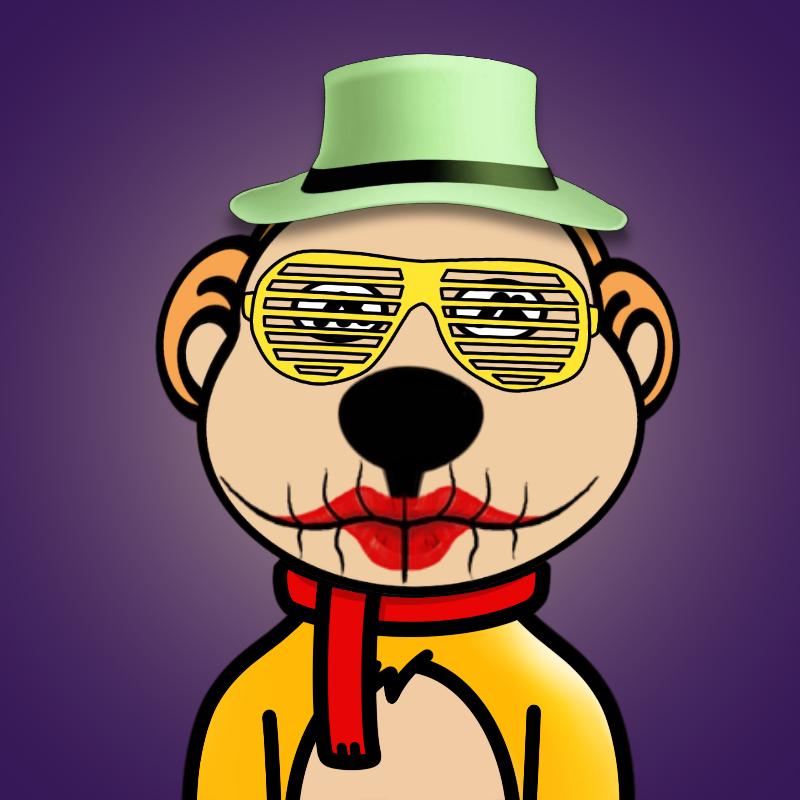 Weird Bear #1646 NFT on Algorand