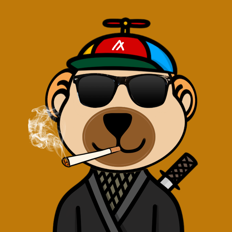 Weird Bear #165 NFT on Algorand