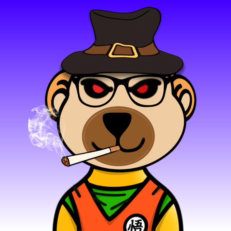 Weird Bear #1651 NFT on Algorand