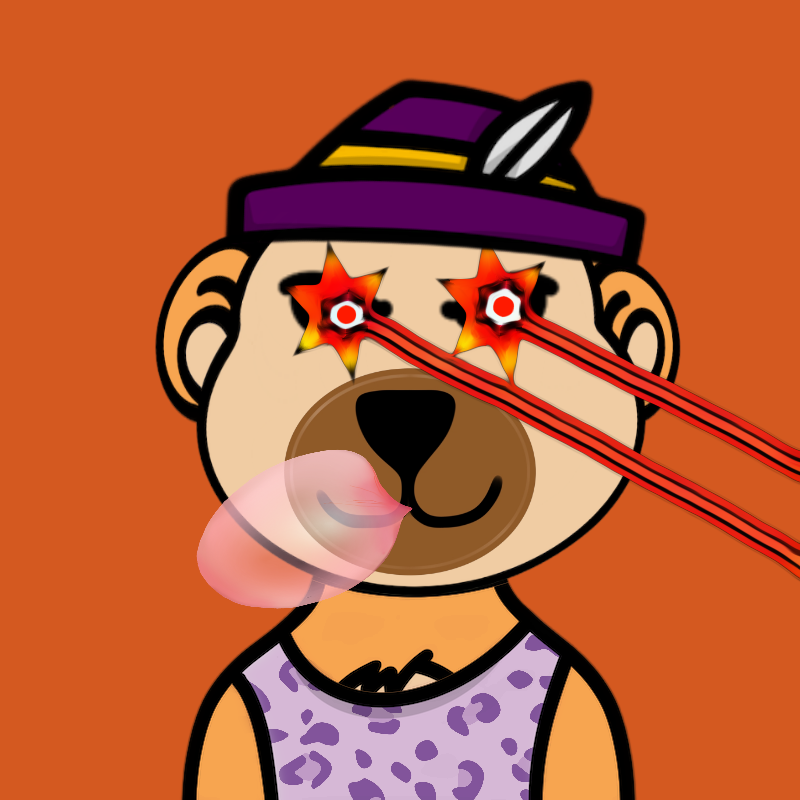 Weird Bear #1655 NFT on Algorand