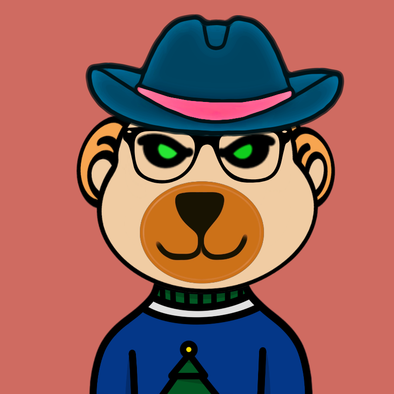 Weird Bear #1662 NFT on Algorand