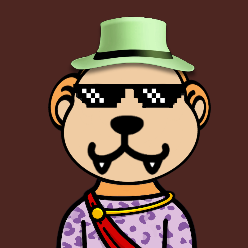 Weird Bear #1698 NFT on Algorand