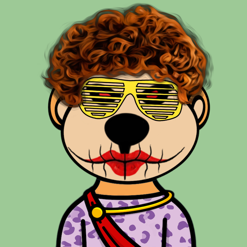 Weird Bear #1708 NFT on Algorand