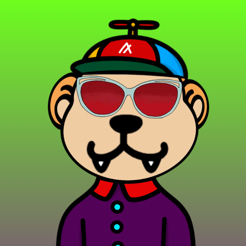 Weird Bear #1716 NFT on Algorand