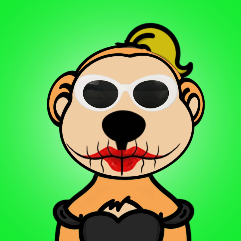 Weird Bear #1717 NFT on Algorand