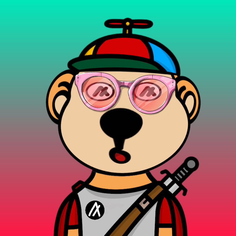 Weird Bear #1719 NFT on Algorand