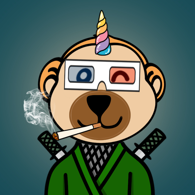 Weird Bear #1720 NFT on Algorand