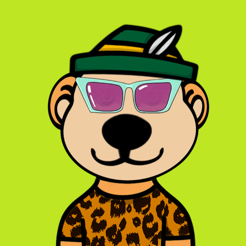 Weird Bear #1727 NFT on Algorand