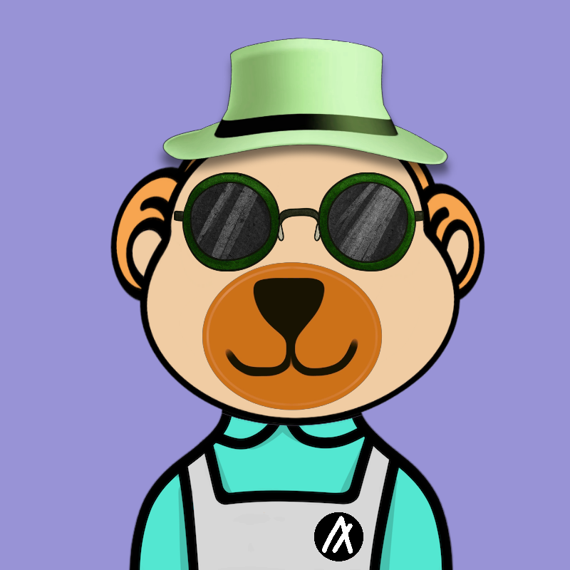 Weird Bear #1732 NFT on Algorand