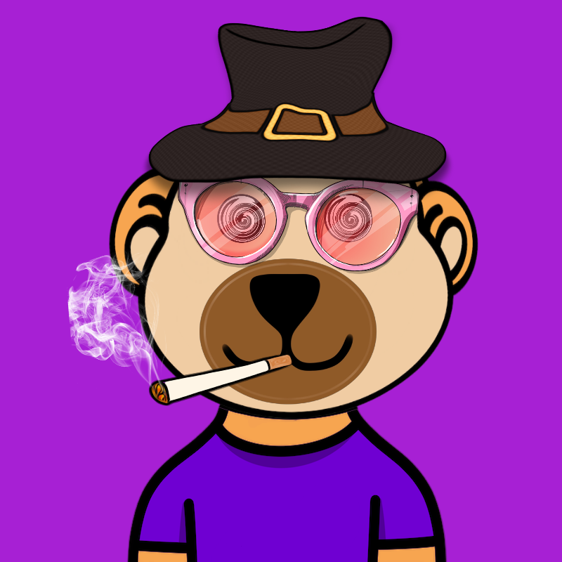 Weird Bear #1742 NFT on Algorand