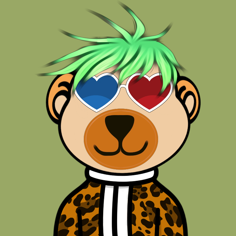 Weird Bear #1760 NFT on Algorand