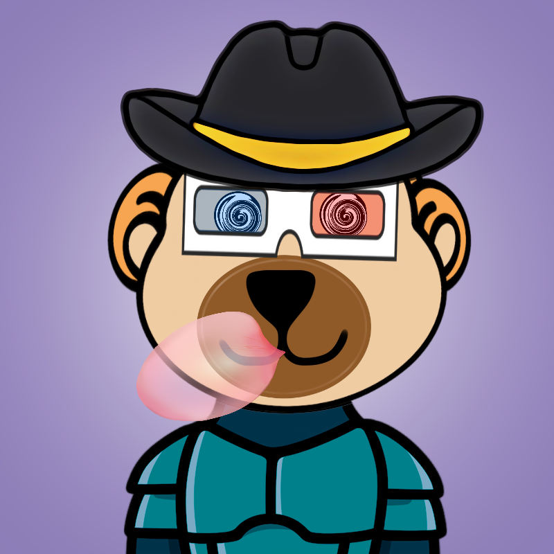 Weird Bear #1765 NFT on Algorand