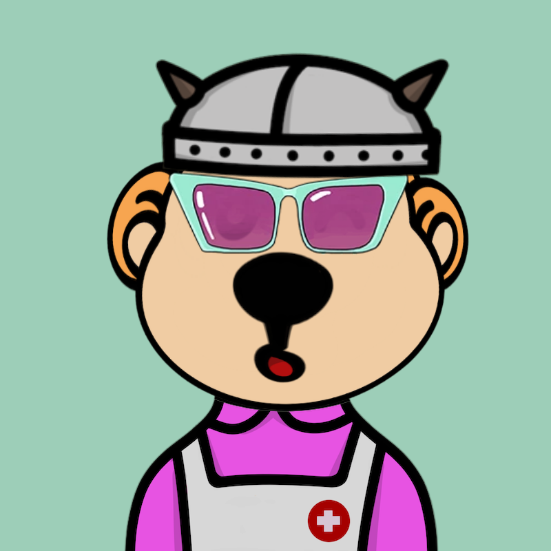 Weird Bear #1771 NFT on Algorand