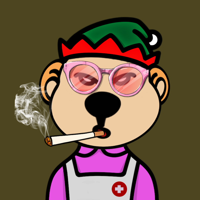 Weird Bear #1796 NFT on Algorand