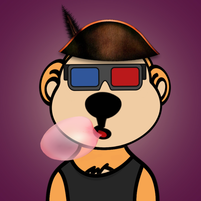 Weird Bear #1842 NFT on Algorand