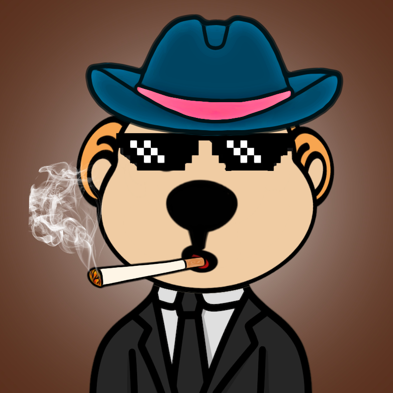 Weird Bear #1844 NFT on Algorand