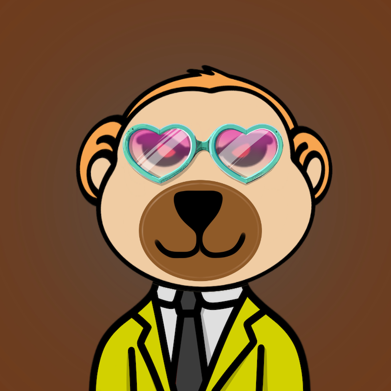 Weird Bear #1849 NFT on Algorand