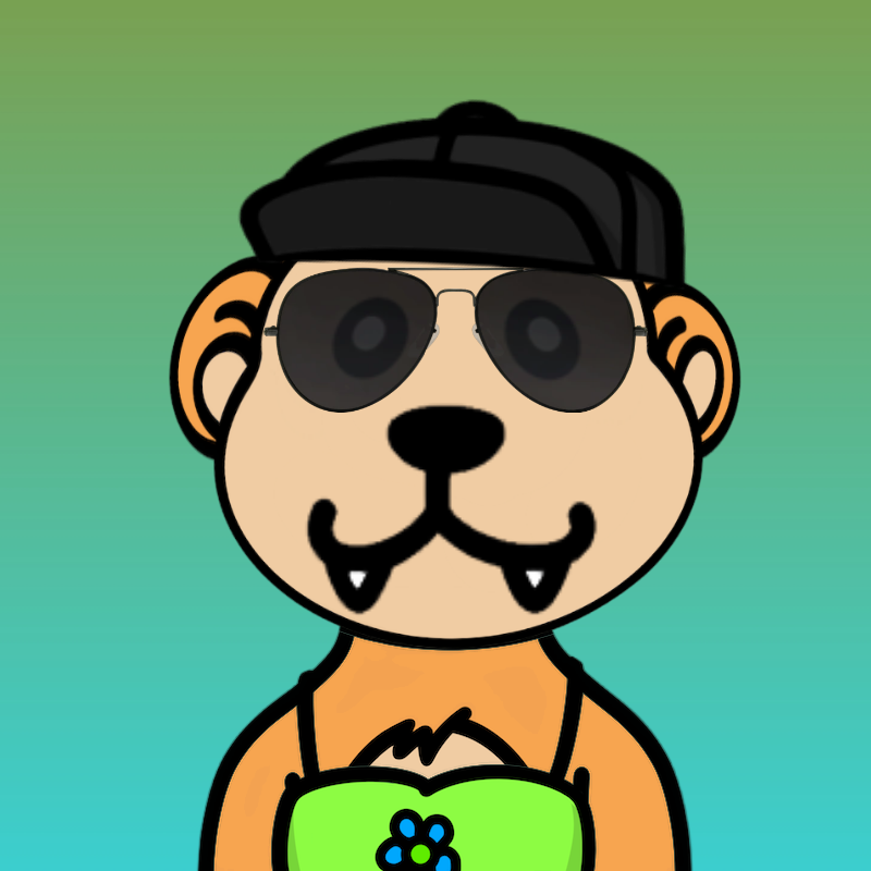 Weird Bear #1861 NFT on Algorand