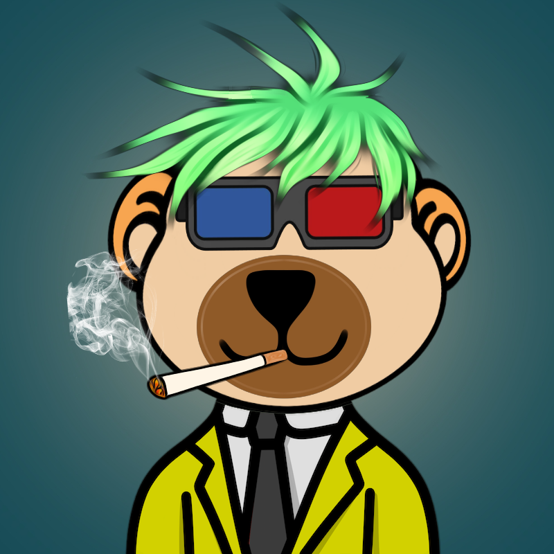 Weird Bear #1864 NFT on Algorand