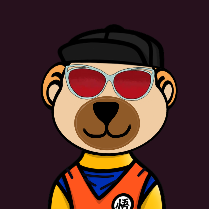 Weird Bear #187 NFT on Algorand