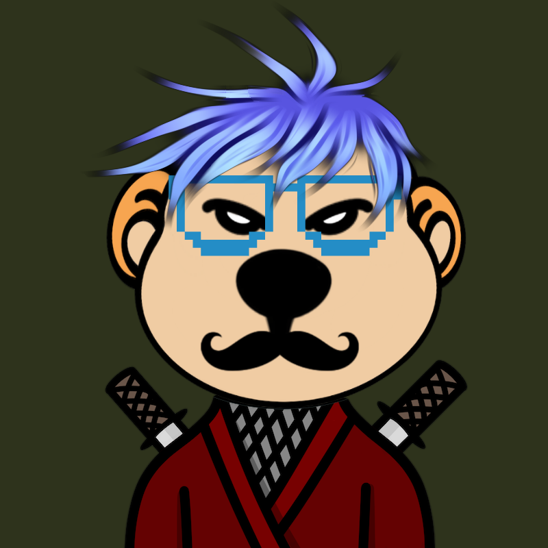 Weird Bear #1875 NFT on Algorand