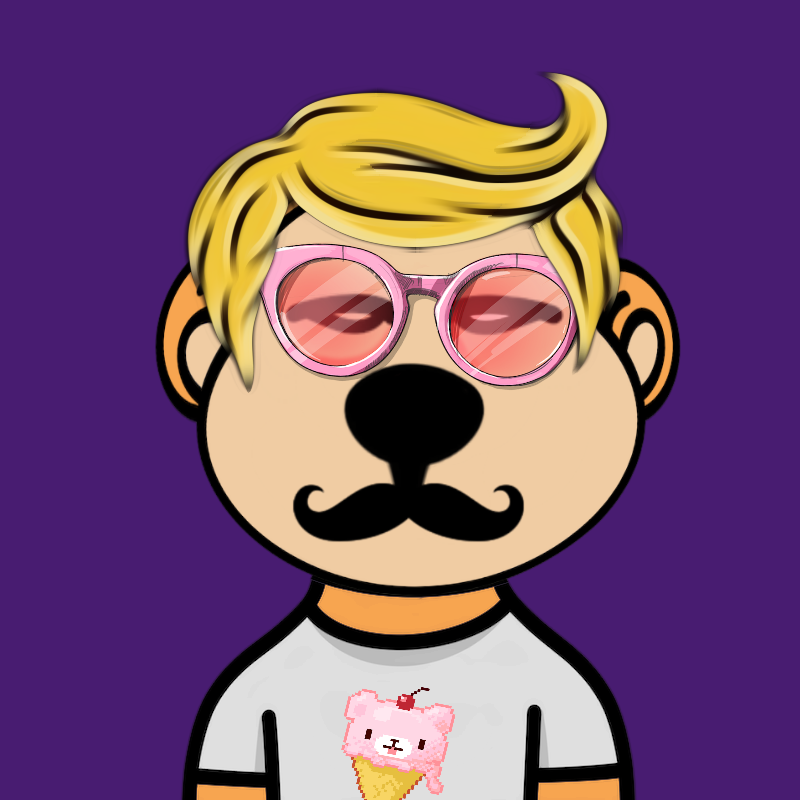 Weird Bear #1884 NFT on Algorand