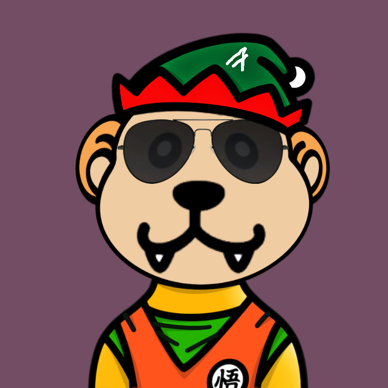 Weird Bear #189 NFT on Algorand