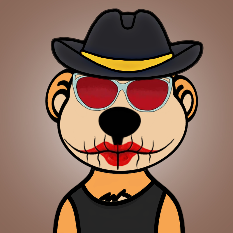 Weird Bear #1891 NFT on Algorand