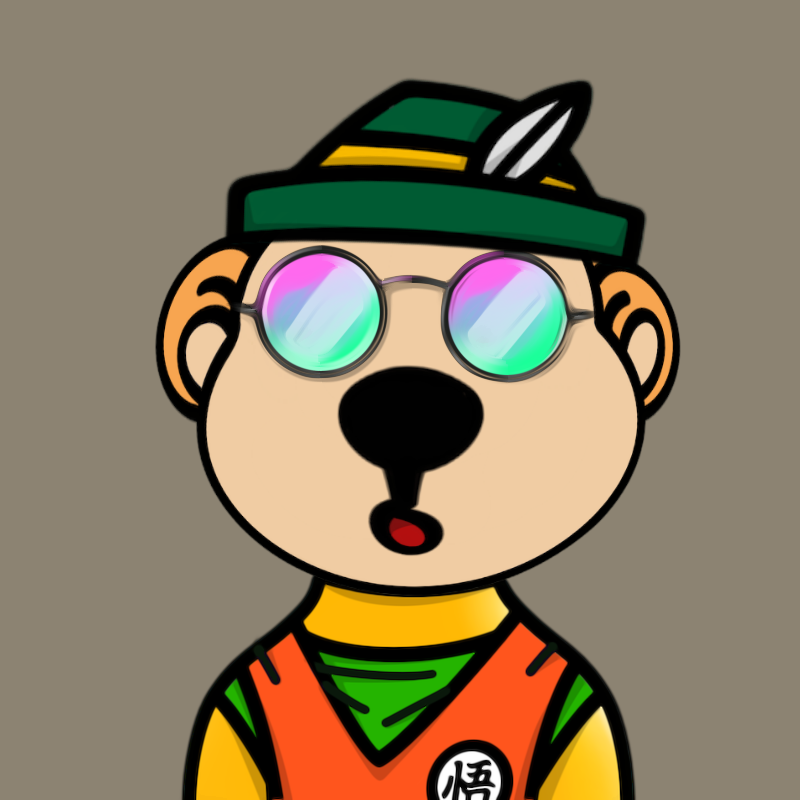 Weird Bear #1903 NFT on Algorand