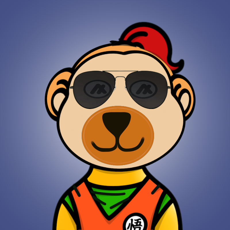 Weird Bear #1910 NFT on Algorand