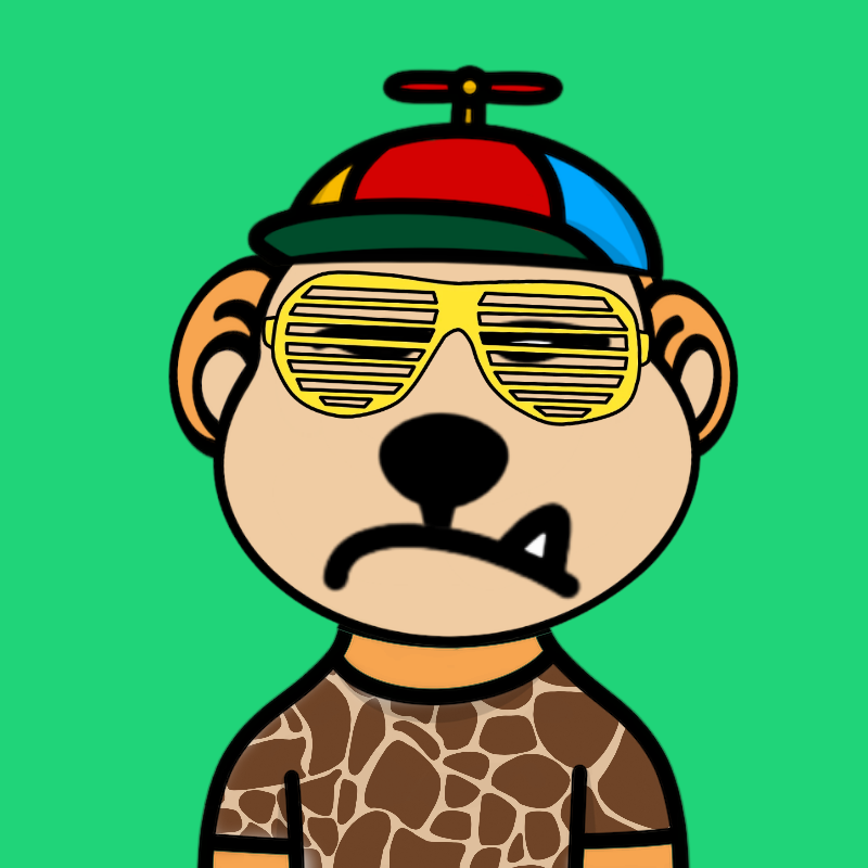 Weird Bear #1923 NFT on Algorand